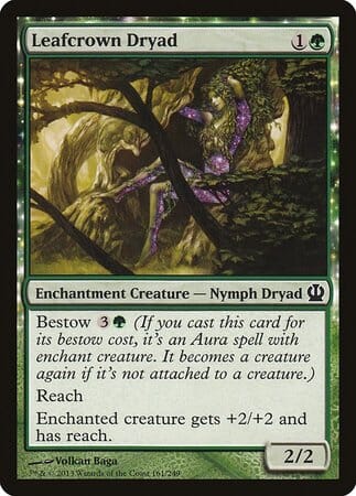 Leafcrown Dryad [Theros] MTG Single Magic: The Gathering  | Multizone: Comics And Games