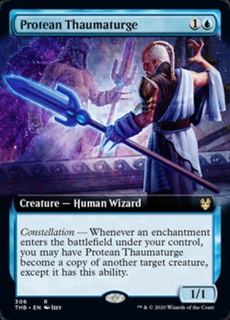 Protean Thaumaturge (Extended Art) [Theros Beyond Death] MTG Single Magic: The Gathering  | Multizone: Comics And Games