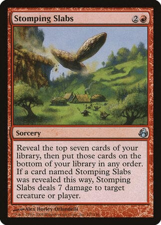 Stomping Slabs [Morningtide] MTG Single Magic: The Gathering  | Multizone: Comics And Games