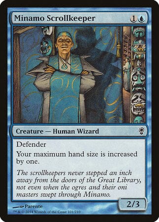 Minamo Scrollkeeper [Conspiracy] MTG Single Magic: The Gathering  | Multizone: Comics And Games