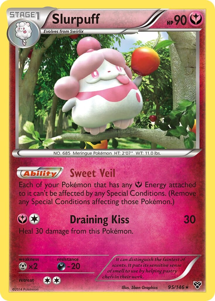 Slurpuff (95/146) (Theme Deck Exclusive) [XY: Base Set] Pokemon Single Pokémon  | Multizone: Comics And Games
