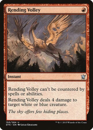 Rending Volley [Dragons of Tarkir] MTG Single Magic: The Gathering  | Multizone: Comics And Games