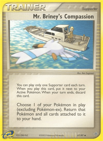 Mr. Briney's Compassion (87/97) [EX: Dragon] Pokemon Single Pokémon  | Multizone: Comics And Games