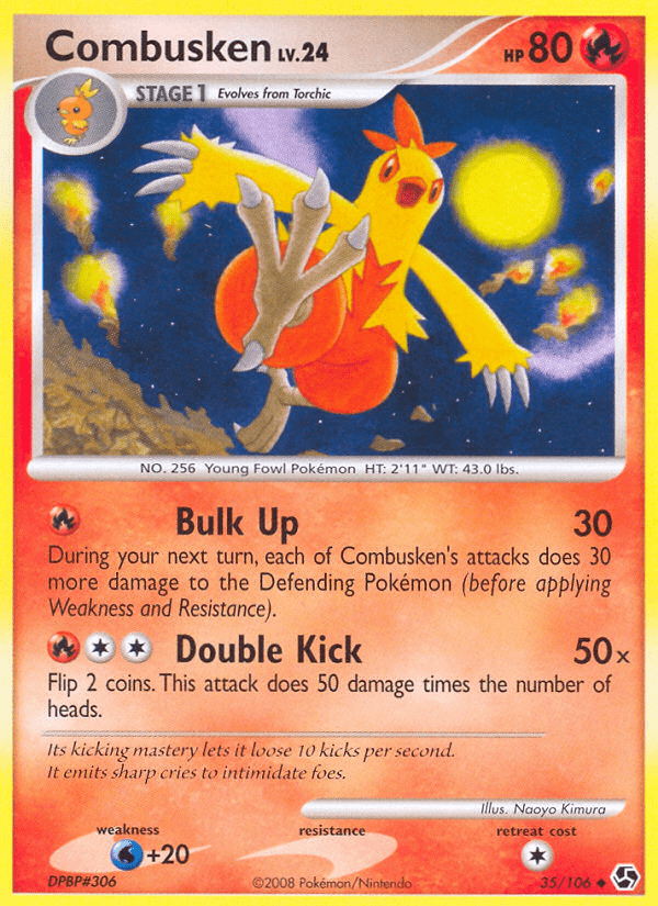 Combusken (35/106) [Diamond & Pearl: Great Encounters] Pokemon Single Pokémon  | Multizone: Comics And Games