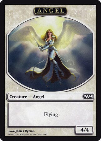 Angel Token [Magic 2014 Tokens] MTG Single Magic: The Gathering  | Multizone: Comics And Games