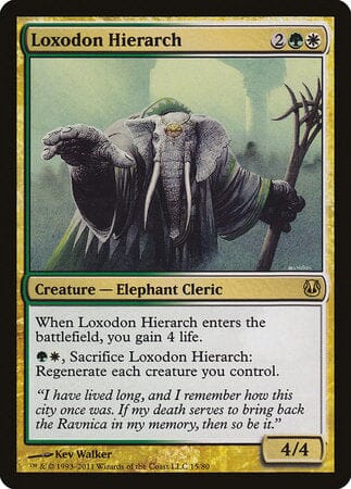 Loxodon Hierarch [Duel Decks: Ajani vs. Nicol Bolas] MTG Single Magic: The Gathering  | Multizone: Comics And Games