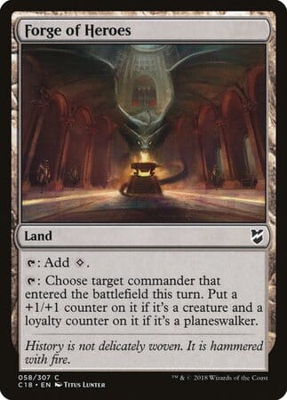 Forge of Heroes [Commander 2018] MTG Single Magic: The Gathering  | Multizone: Comics And Games