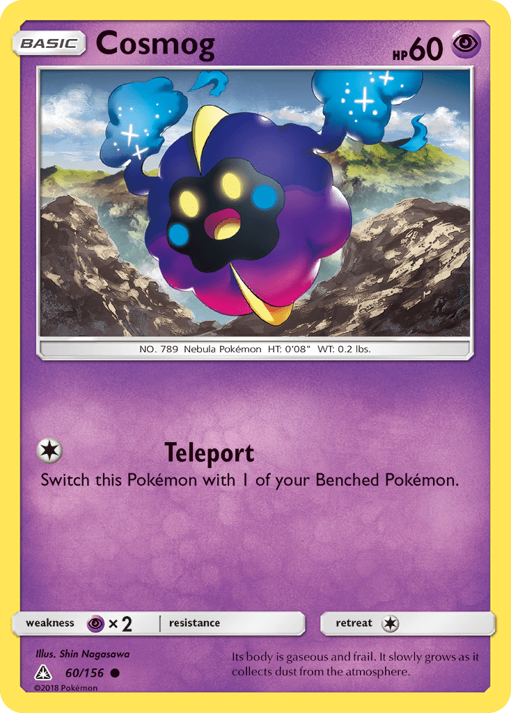 Cosmog (60/156) [Sun & Moon: Ultra Prism] Pokemon Single Pokémon  | Multizone: Comics And Games