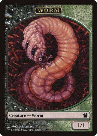 Worm Token [Modern Masters Tokens] MTG Single Magic: The Gathering  | Multizone: Comics And Games