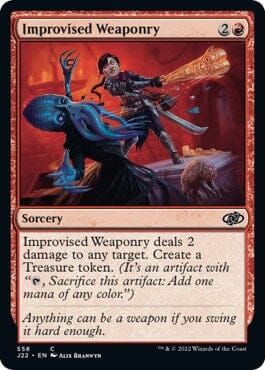 Improvised Weaponry [Jumpstart 2022] MTG Single Magic: The Gathering  | Multizone: Comics And Games