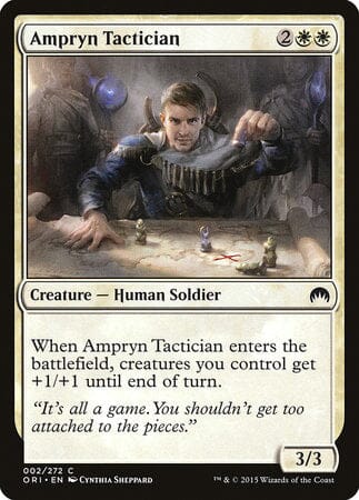 Ampryn Tactician [Magic Origins] MTG Single Magic: The Gathering  | Multizone: Comics And Games