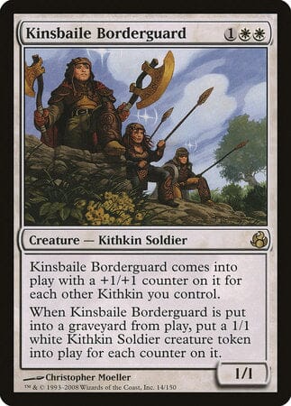 Kinsbaile Borderguard [Morningtide] MTG Single Magic: The Gathering  | Multizone: Comics And Games