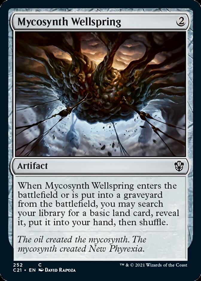 Mycosynth Wellspring [Commander 2021] MTG Single Magic: The Gathering  | Multizone: Comics And Games