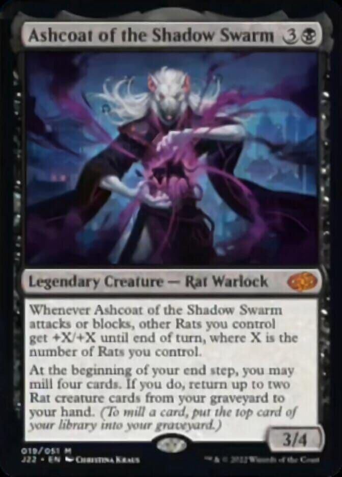 Ashcoat of the Shadow Swarm [Jumpstart 2022] MTG Single Magic: The Gathering  | Multizone: Comics And Games