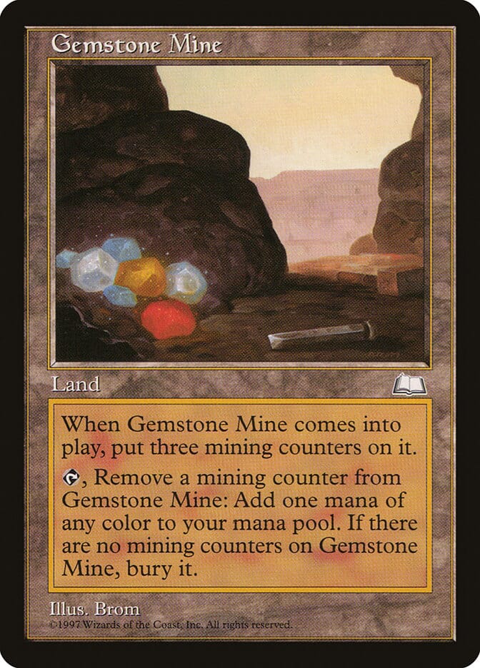 Gemstone Mine [Weatherlight] MTG Single Magic: The Gathering  | Multizone: Comics And Games