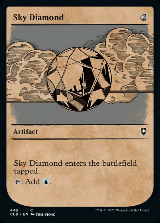 Sky Diamond (Showcase) [Commander Legends: Battle for Baldur's Gate] MTG Single Magic: The Gathering  | Multizone: Comics And Games