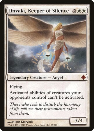 Linvala, Keeper of Silence [Rise of the Eldrazi] MTG Single Magic: The Gathering  | Multizone: Comics And Games