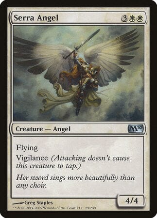 Serra Angel [Magic 2010] MTG Single Magic: The Gathering  | Multizone: Comics And Games