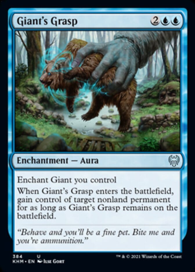 Giant's Grasp [Kaldheim] MTG Single Magic: The Gathering  | Multizone: Comics And Games