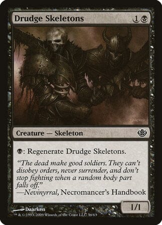 Drudge Skeletons [Duel Decks: Garruk vs. Liliana] MTG Single Magic: The Gathering  | Multizone: Comics And Games