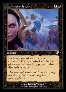 Liliana's Triumph (Timeshifted) [Time Spiral Remastered] MTG Single Magic: The Gathering  | Multizone: Comics And Games