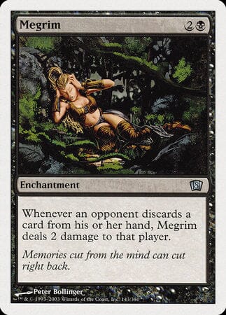 Megrim [Eighth Edition] MTG Single Magic: The Gathering  | Multizone: Comics And Games