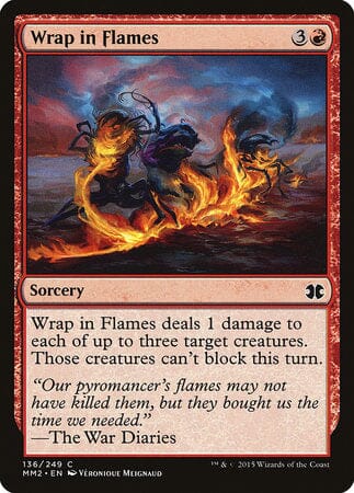 Wrap in Flames [Modern Masters 2015] MTG Single Magic: The Gathering  | Multizone: Comics And Games