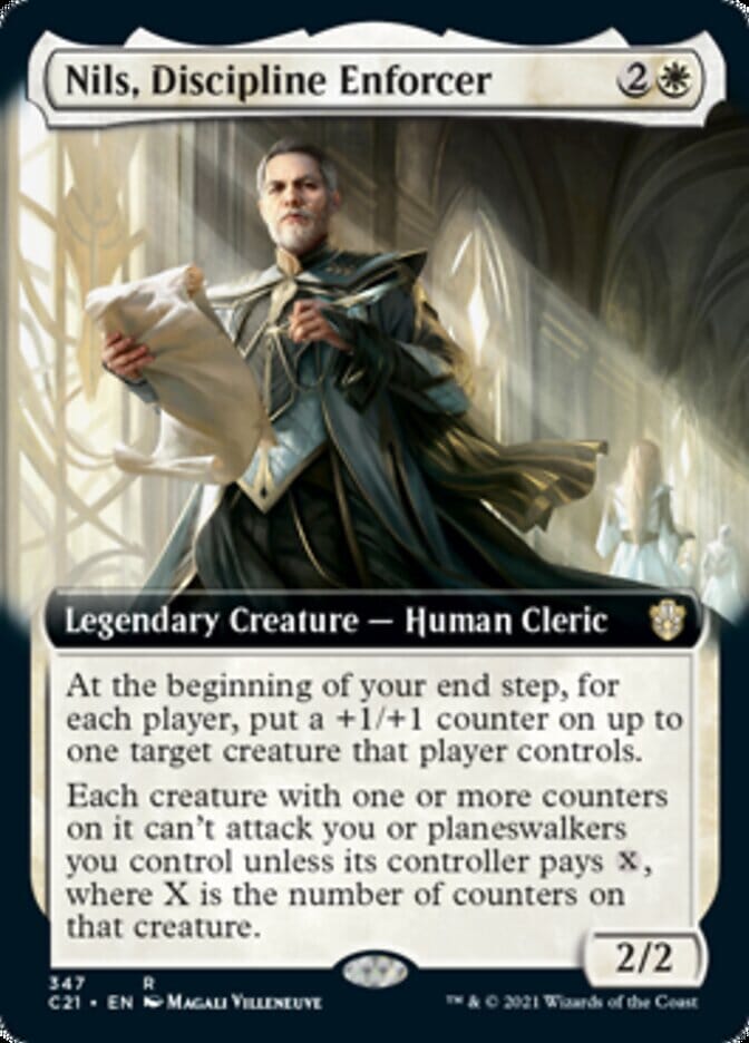 Nils, Discipline Enforcer (Extended) [Commander 2021] MTG Single Magic: The Gathering  | Multizone: Comics And Games