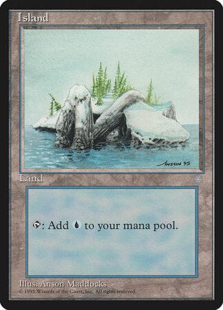 Island (336) [Ice Age] MTG Single Magic: The Gathering  | Multizone: Comics And Games