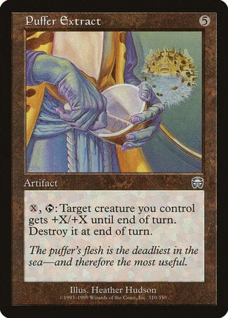 Puffer Extract [Mercadian Masques] MTG Single Magic: The Gathering  | Multizone: Comics And Games