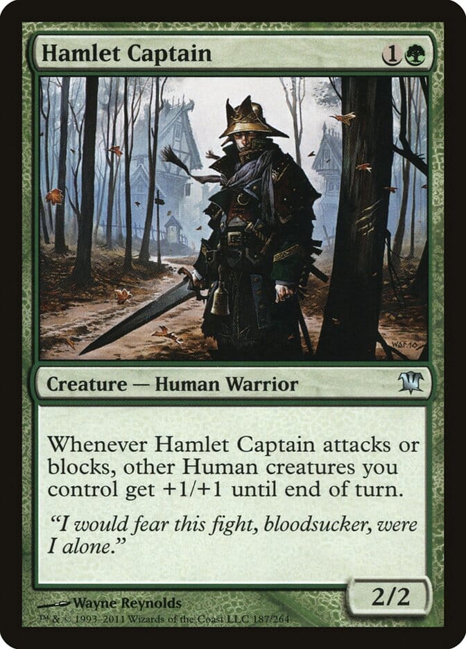 Hamlet Captain [Innistrad] MTG Single Magic: The Gathering  | Multizone: Comics And Games