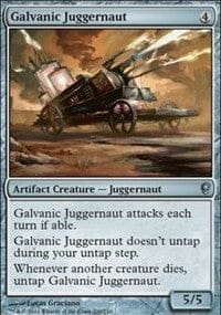 Galvanic Juggernaut [Conspiracy] MTG Single Magic: The Gathering  | Multizone: Comics And Games