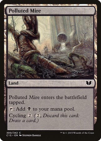 Polluted Mire [Commander 2015] MTG Single Magic: The Gathering  | Multizone: Comics And Games