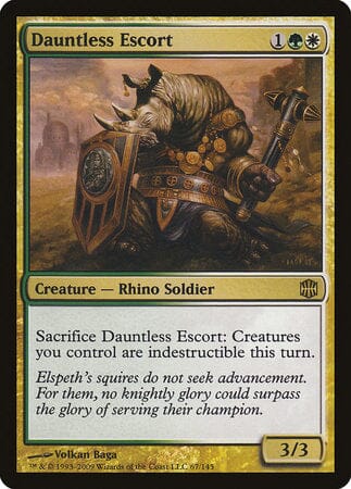 Dauntless Escort [Alara Reborn] MTG Single Magic: The Gathering  | Multizone: Comics And Games