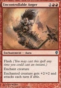 Uncontrollable Anger [Conspiracy] MTG Single Magic: The Gathering  | Multizone: Comics And Games