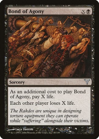 Bond of Agony [Dissension] MTG Single Magic: The Gathering  | Multizone: Comics And Games