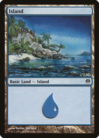 Island (68) [Duel Decks: Phyrexia vs. the Coalition] MTG Single Magic: The Gathering  | Multizone: Comics And Games