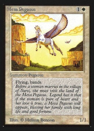Mesa Pegasus (CE) [Collectors’ Edition] MTG Single Magic: The Gathering  | Multizone: Comics And Games