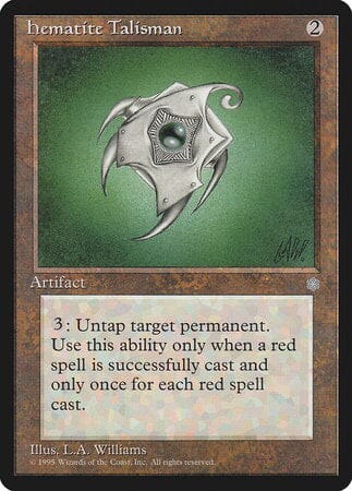 Hematite Talisman [Ice Age] MTG Single Magic: The Gathering  | Multizone: Comics And Games