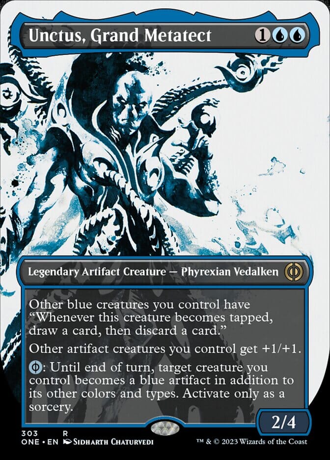 Unctus, Grand Metatect (Borderless Ichor) [Phyrexia: All Will Be One] MTG Single Magic: The Gathering  | Multizone: Comics And Games