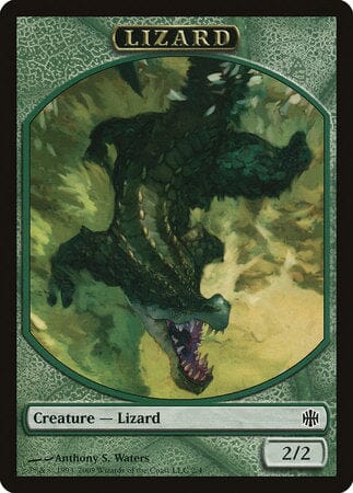 Lizard Token [Alara Reborn Tokens] MTG Single Magic: The Gathering  | Multizone: Comics And Games