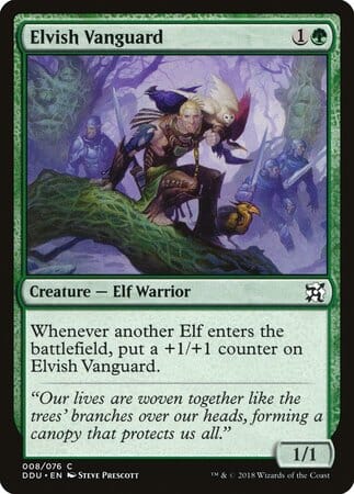 Elvish Vanguard [Duel Decks: Elves vs. Inventors] MTG Single Magic: The Gathering  | Multizone: Comics And Games