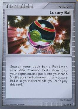 Luxury Ball (86/100) (Luxdrill - Stephen Silvestro) [World Championships 2009] Pokemon Single Pokémon  | Multizone: Comics And Games