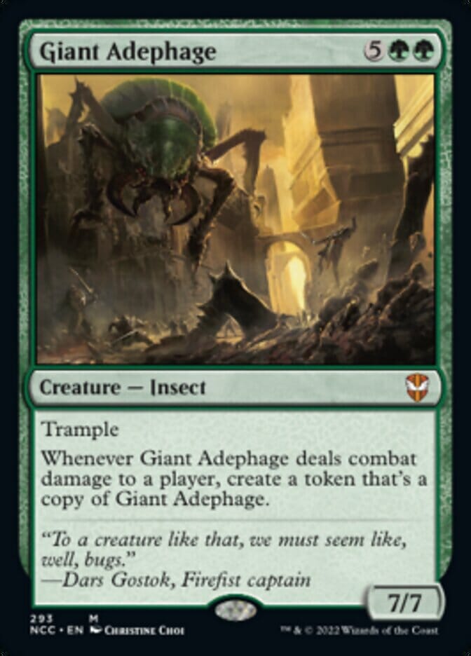 Giant Adephage [Streets of New Capenna Commander] MTG Single Magic: The Gathering  | Multizone: Comics And Games