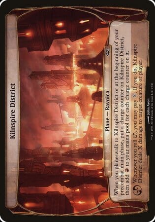 Kilnspire District (Planechase 2012) [Planechase 2012 Planes] MTG Single Magic: The Gathering  | Multizone: Comics And Games