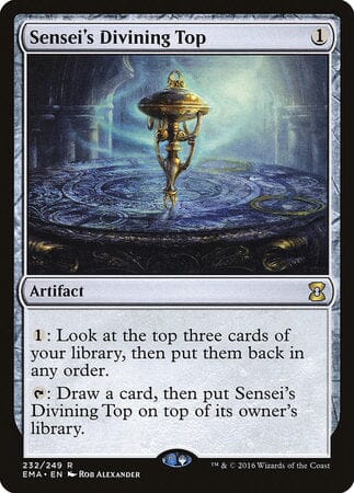 Sensei's Divining Top [Eternal Masters] MTG Single Magic: The Gathering  | Multizone: Comics And Games