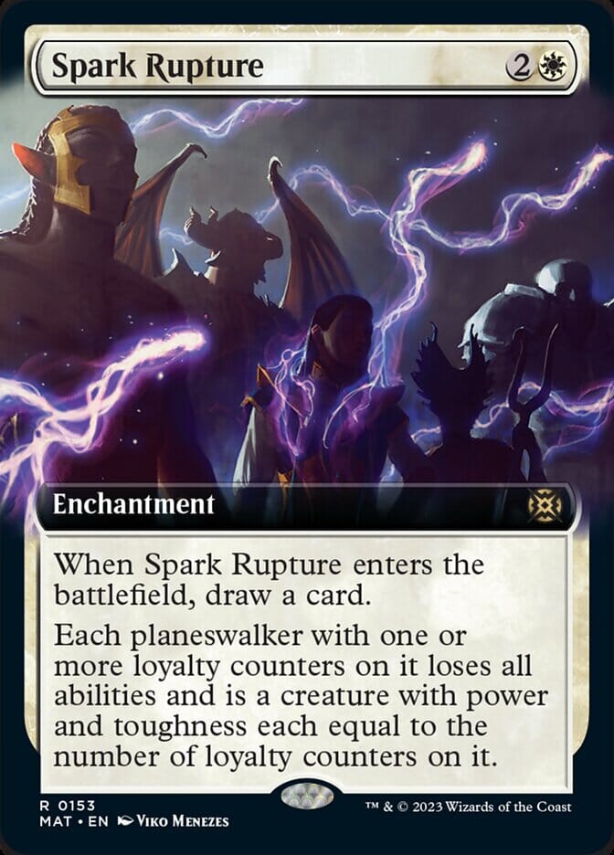 Spark Rupture (Extended Art) [March of the Machine: The Aftermath] MTG Single Magic: The Gathering  | Multizone: Comics And Games