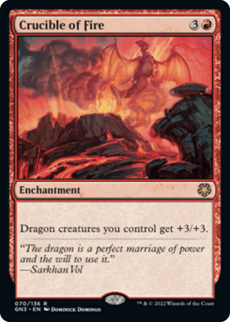 Crucible of Fire [Game Night: Free-for-All] MTG Single Magic: The Gathering  | Multizone: Comics And Games