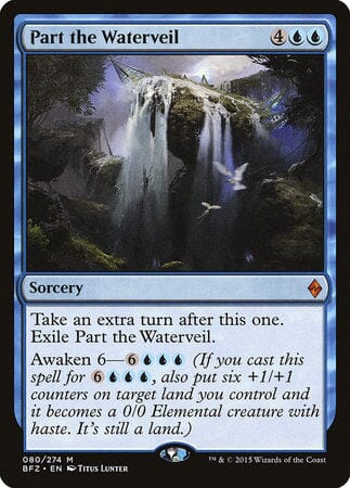 Part the Waterveil [Battle for Zendikar] MTG Single Magic: The Gathering  | Multizone: Comics And Games