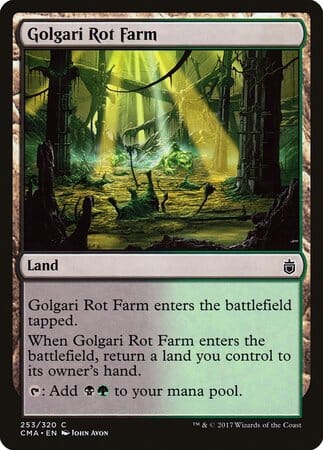 Golgari Rot Farm [Commander Anthology] MTG Single Magic: The Gathering  | Multizone: Comics And Games